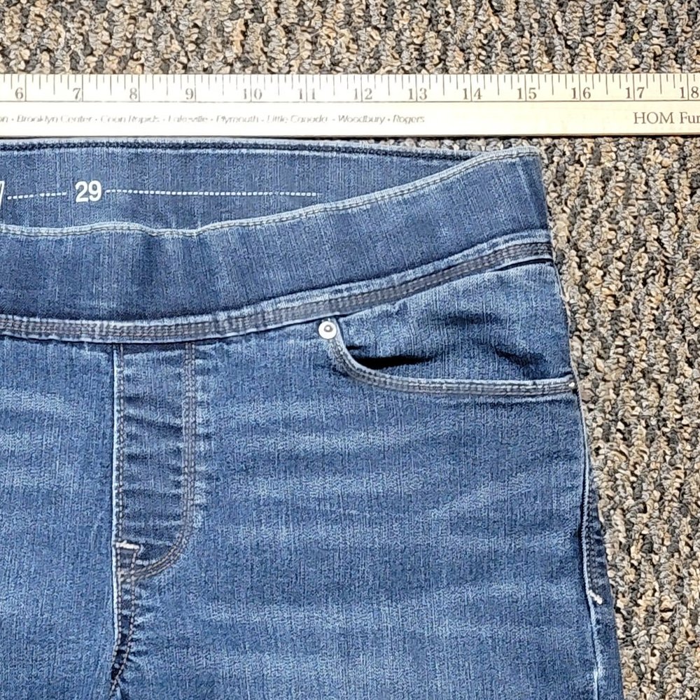 Levi's Stretch Waistband Denim Jeggings Stretch Waistband Jeans Size 29 - Picture 7 of 14